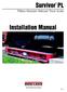 Survivor Pitless Modular Railroad Track Scale. Installation Manual