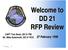 Welcome to DD 21 RFP Review