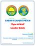 ENERGY EXPERT PATCH Tiger & Wolf Leader Guide
