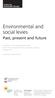 Environmental and social levies