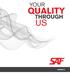 YOUR QUALITY THROUGH US