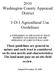 2010 Washington County Appraisal District. 1-D-1 Agricultural Use Guidelines