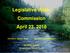Legislative Water Commission April 23, Jim Stark, Director Straight River, Becker County