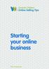 Starting your online business Starting your online business