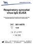 Respiratory syncytial virus IgG ELISA