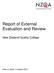Report of External Evaluation and Review. New Zealand Quality College
