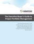 The Executive Buyer s Guide to Project Portfolio Management