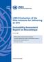 UNEG Evaluation of the Pilot Initiative for Delivering as One Evaluability Assessment Report on Mozambique