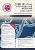 STEM CELLS AND REGENERATIVE MEDICINE GLOBAL SUMMIT AT A GLANCE. The Summit. Spearheading Stem Cell Innovations