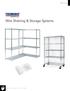 Shelving. Wire Shelving & Storage Systems