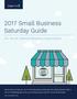 2017 Small Business Saturday Guide