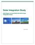 Solar Integration Study. Draft Report of the NYISO 2015/2016 Solar Integration Study