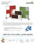 URBAN WALL UW4-AA-3778-T1FRO-T2LAM-M1FRO FEATURES ROOM DIVIDER URBAN WALL. Divide your space with class