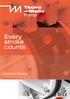 Every stroke counts. Overview Catalog