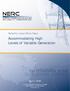 Reliability Issues White Paper. Accommodating High Levels of Variable Generation