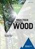 HIGH-TECH WOOD MADE FROM PULP PRODUCTION AT THE HIGHEST LEVEL