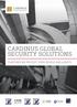 CARDINUS GLOBAL SECURITY SOLUTIONS