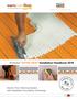 Schluter -DITRA-HEAT Installation Handbook ,5 mm. Electric Floor Warming System with Integrated Uncoupling Technology