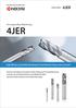 4JER 4JER. For Superalloy Machining. High Efficiency and Stable Machining for Heat Resistant Alloys such as Inconel.