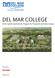 DEL MAR COLLEGE Capital Improvement Program for Proposed Southside Campus. Prepared by;