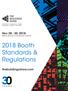 2018 Booth Standards & Regulations