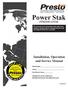 Power Stak. Installation, Operation and Service Manual PPS AS