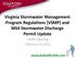Virginia Stormwater Management Program Regulations (VSMP) and MS4 Stormwater Discharge Permit Update