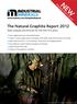 The Natural Graphite Report 2012 Data, analysis and forecast for the next five years