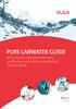 PURE LABWATER GUIDE. An essential overview of lab water purification applications, monitoring and standards.
