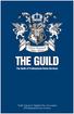 Introducing THE GUILD. The Guild of Professional Home Services