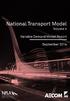 National Transport Model. Variable Demand Model Report