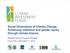 Social Dimensions of Climate Change: Enhancing resilience and gender equity through climate finance