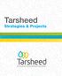 Tarsheed. Strategies & Projects