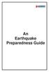 An Earthquake Preparedness Guide