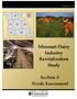 Missouri Dairy Industry Revitalization Study Section 3: Needs Assessment