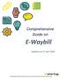 E-Waybill. Comprehensive Guide on. (Updated up to 2 nd April, 2018)