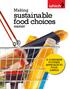 sustainable food choices