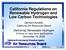 California Regulations on Renewable Hydrogen and Low Carbon Technologies