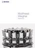 Multihead Weigher. Range Brochure