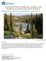 Watershed Health in Wilderness, Roadless, and Roaded Areas of the National Forest System