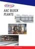 AAC BLOCK PLANTS
