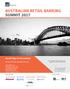 AUSTRALIAN RETAIL BANKING SUMMIT 2017