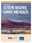 EXTREME WEATHER, CLIMATE AND HEALTH