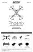 INNOVATIVE LEGACY. Phoenix INTERCHANGEABLE MODULAR DRONE. Instruction Guide. Keep the Instruction Guide for future reference. Do not discard.