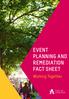 EVENT PLANNING AND REMEDIATION FACT SHEET. Working Together
