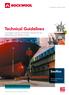 Technical Guidelines. SeaRox. A complete overview of insulation solutions for the shipbuilding and offshore market. Marine & Offshore Insulation