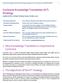 Cochrane Knowledge Translation (KT) Strategy Update for the Cochrane Steering Group, October 2016.