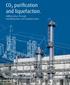 CO₂ purification and liquefaction. Adding value through standardization and modularization.