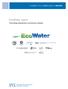 NUMBER C 90 MARCH 2015 REPORT. EcoWater report. Technology assessment and scenario analysis