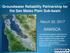 Groundwater Reliability Partnership for the San Mateo Plain Sub-basin